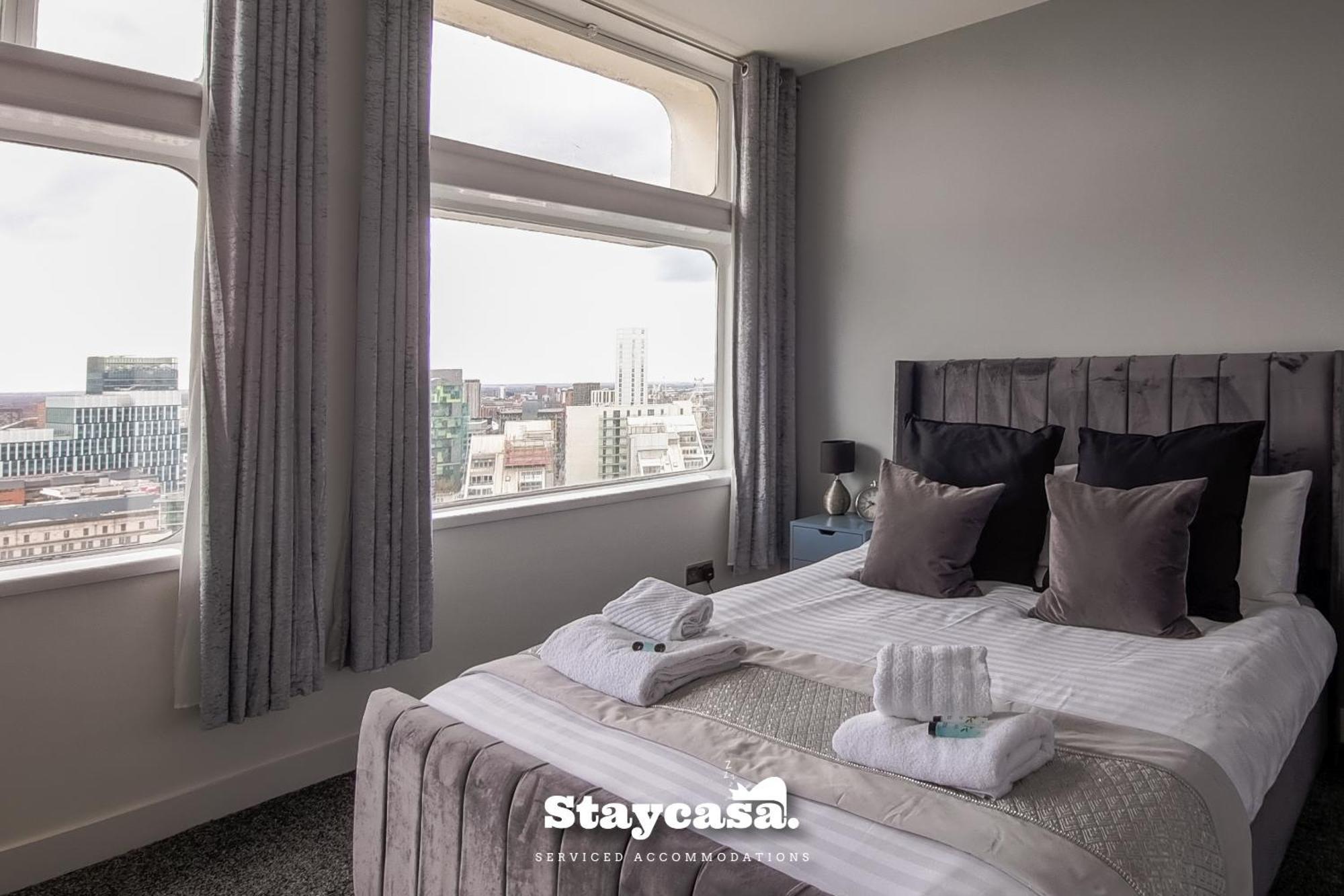 Luxury Penthouse Manchester Skyline 23Rd Floor Eksteriør billede